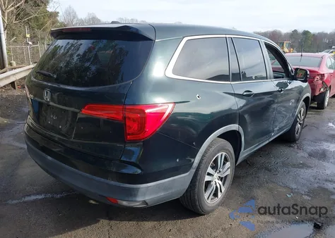 2016 Honda Pilot Ex-L from USA, damaged, VIN 5FNYF5H50GB060063